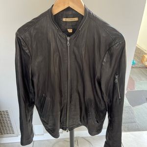 John Varvatos leather jacket